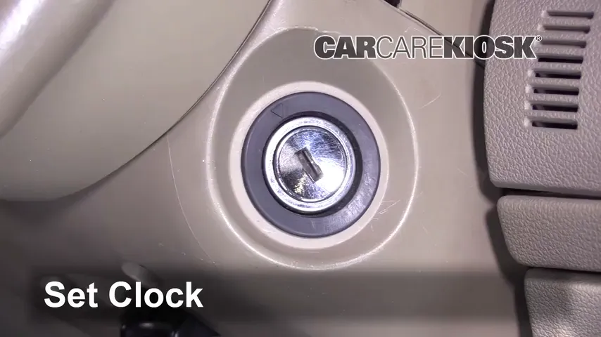 2005 Mercury Montego Premier 3.0L V6 Clock Set Clock